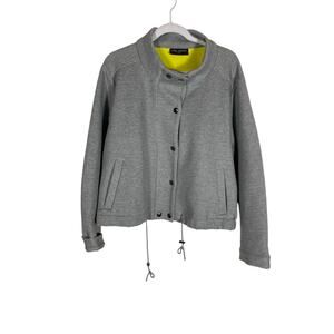 Women's Lane Bryant Heather Cropped Gray Crop Size 26/28